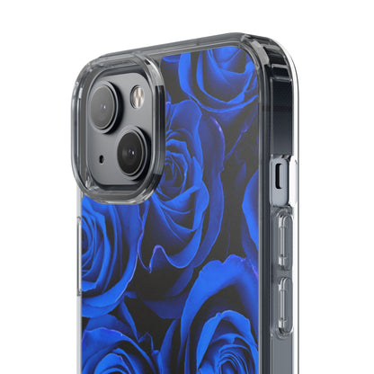 Clear Phone Case – Midnight Bloom