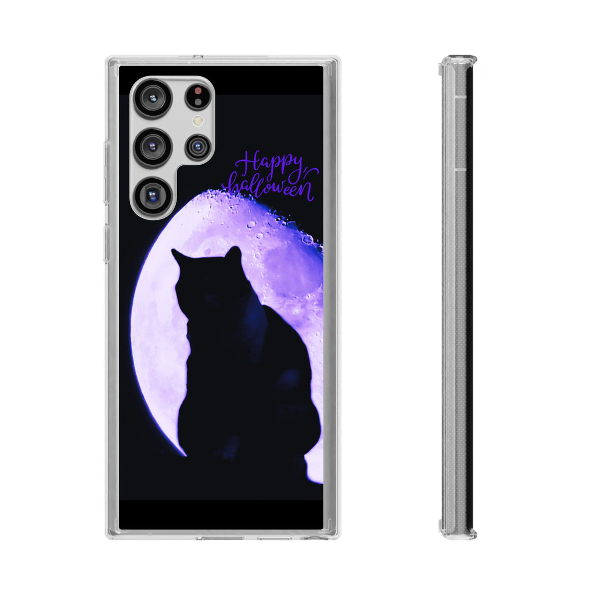 Clear Phone Case – Moonlit Familiar