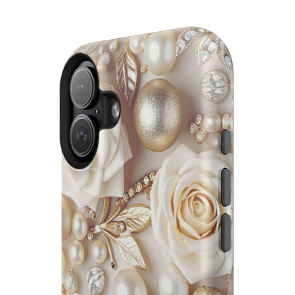 Impact-Resistant Phone Case – Ivory Opulence