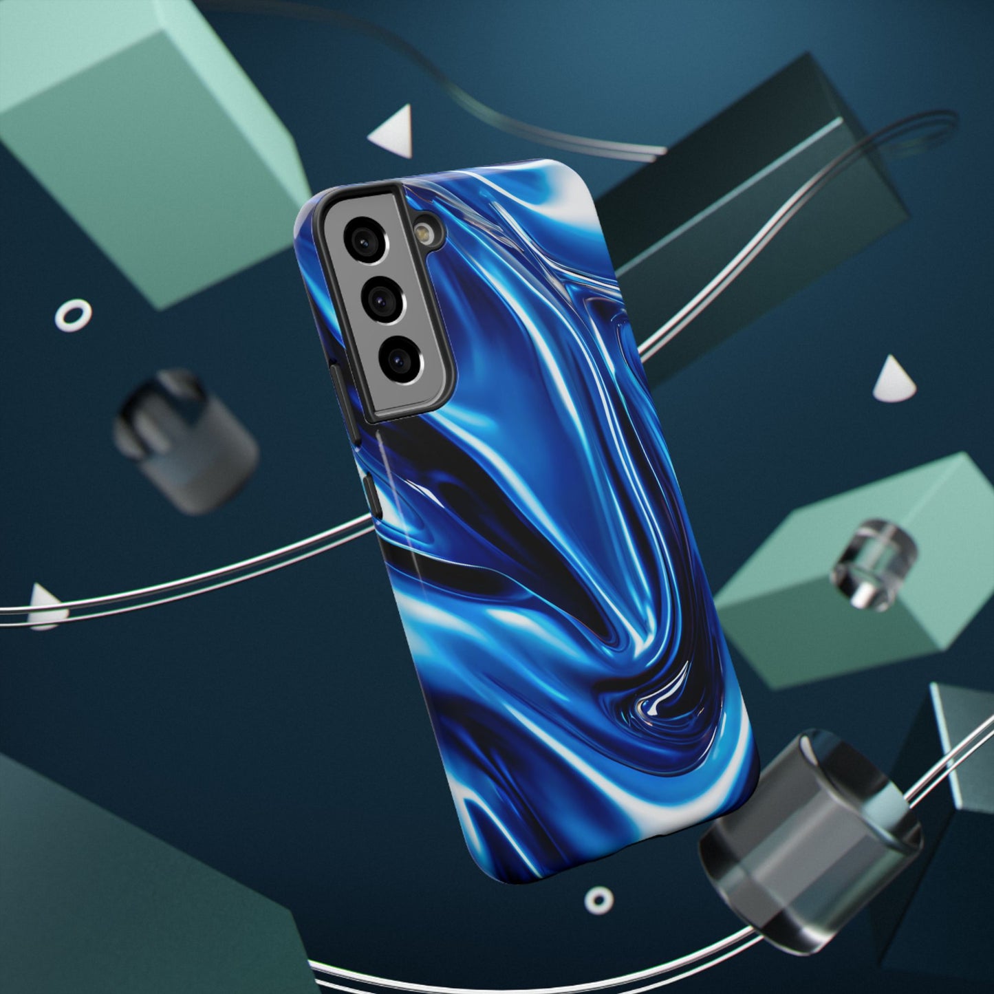 Impact-Resistant Phone Case – Midnight Surge