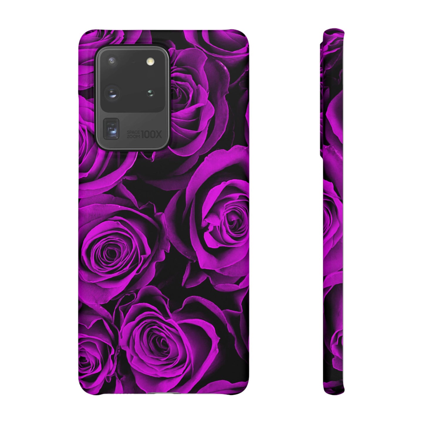 Snap Phone Case – Amethyst Roses