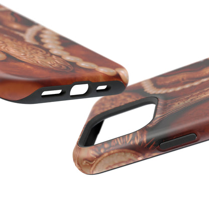 Impact-Resistant Phone Case – Bronze Vanity