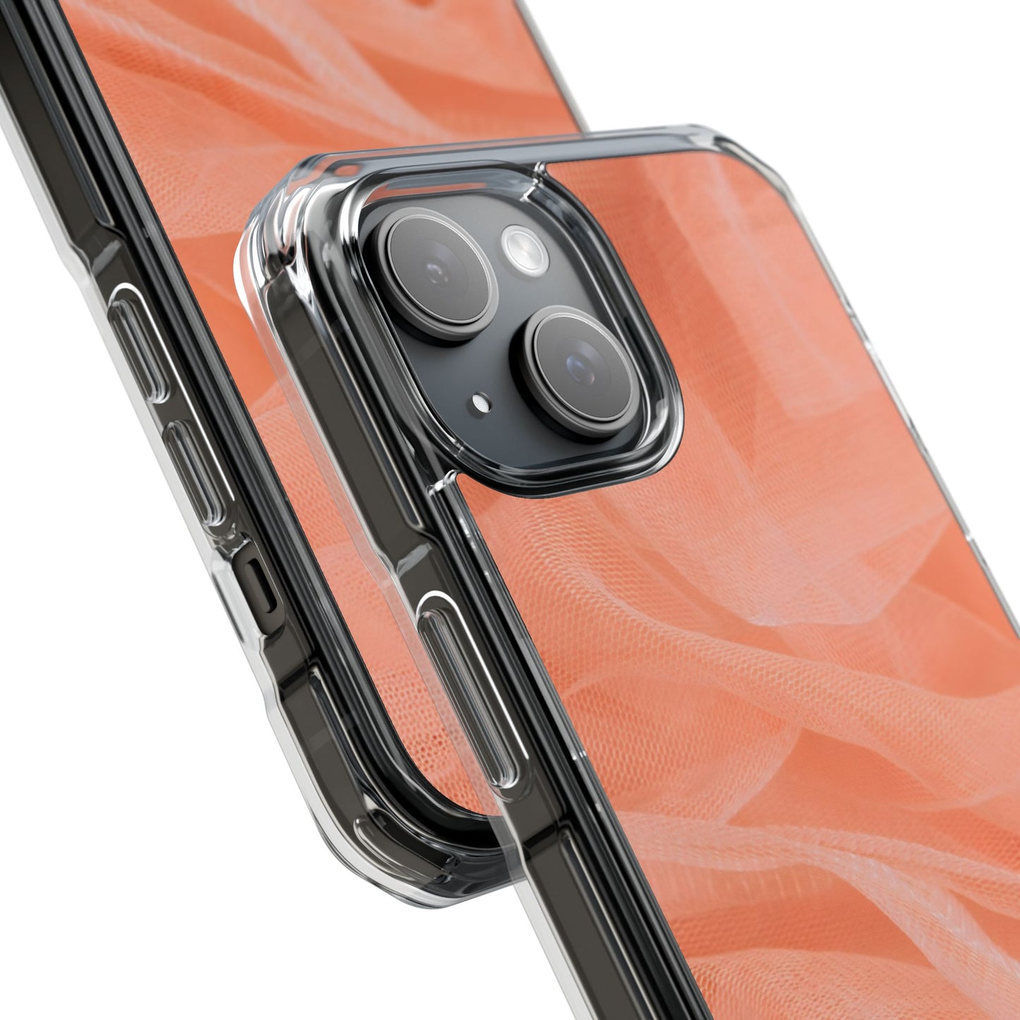 Clear Magnetic Phone Case – Coral Veil