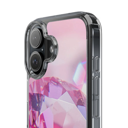 Clear Phone Case – Pink Ice