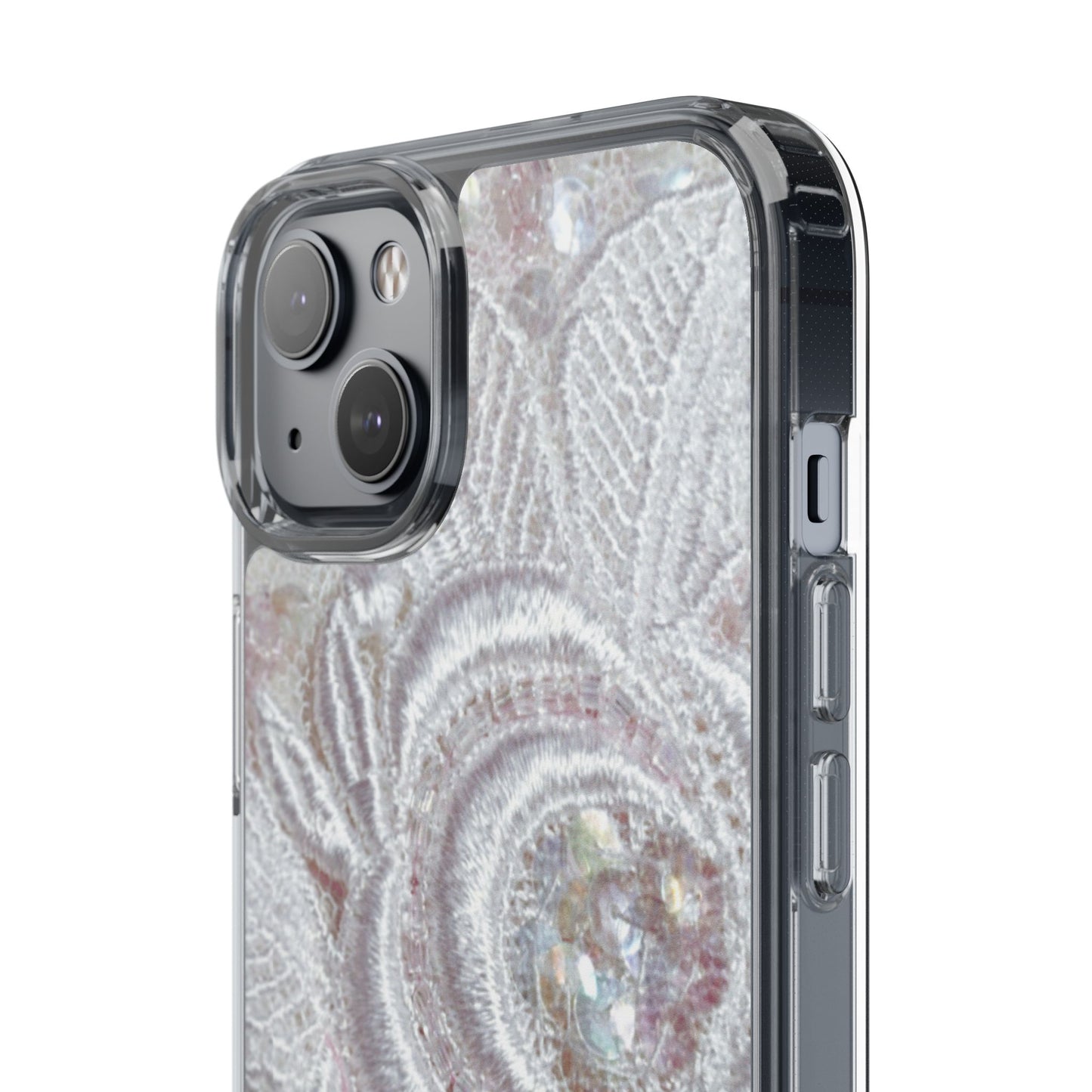 Clear Phone Case – Lace Veil