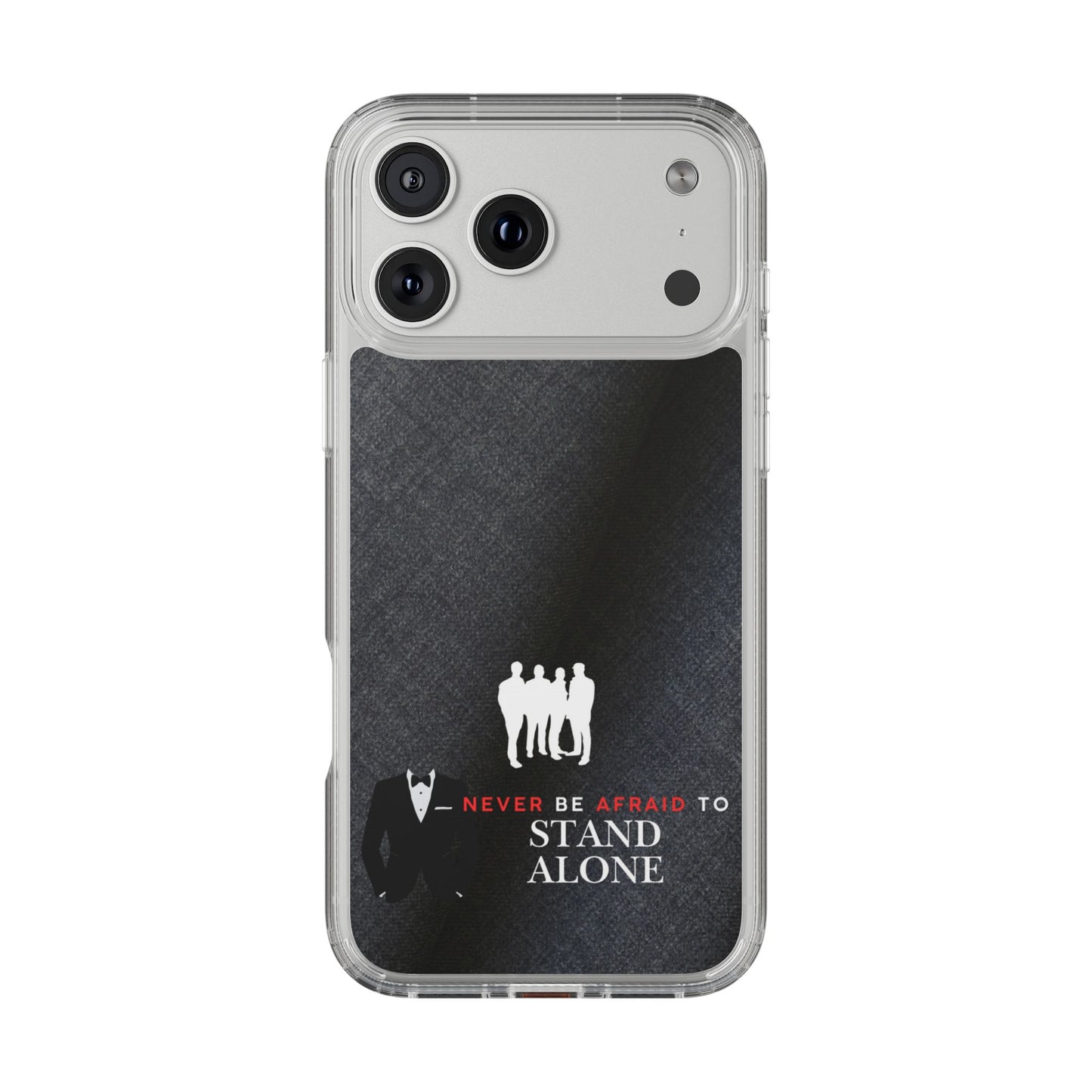 Clear Phone Case – Stand Alone