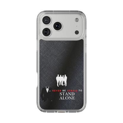 Clear Phone Case – Stand Alone