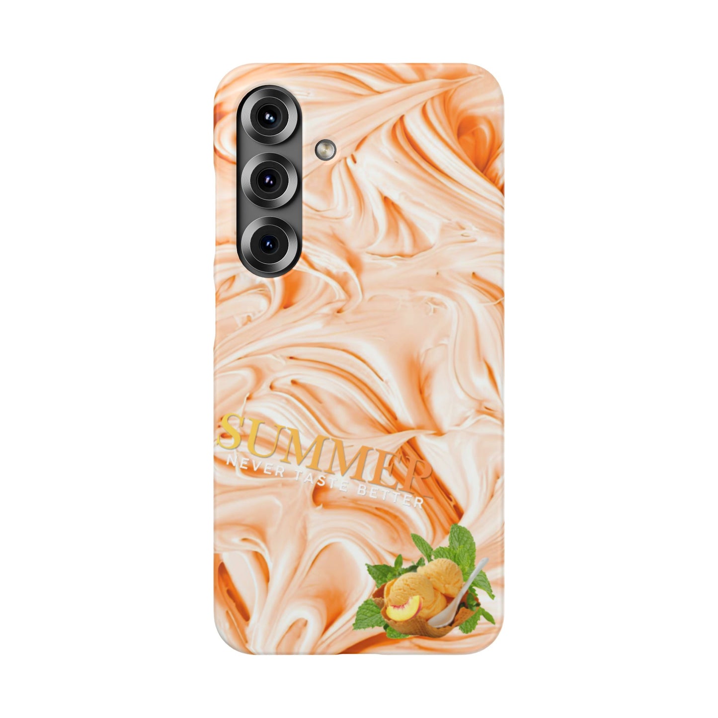 Snap Phone Case – Peach Sorbet