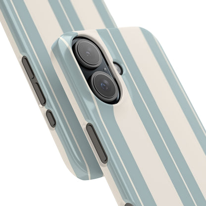 Snap Phone Case – Coastal Stripe