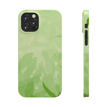 Slim Phone Case – Leaf Echo