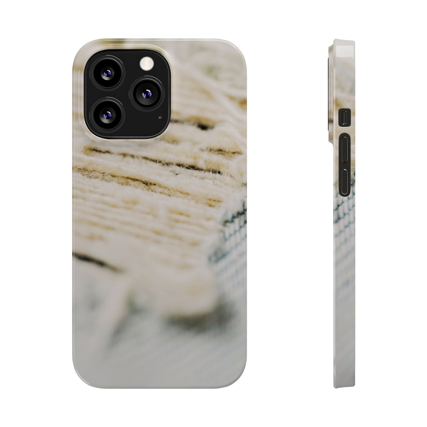 Slim Phone Case – Woven Warmth