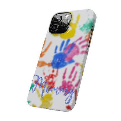 Slim Phone Case – Handprint Memories