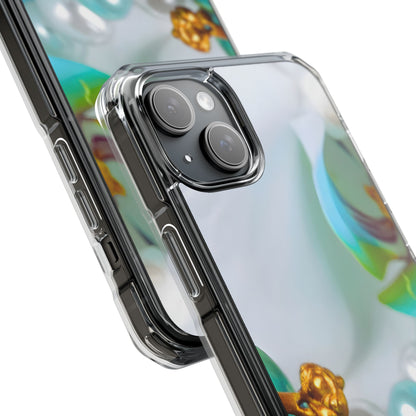 Clear Magnetic Phone Case – Mermaid's Pearl