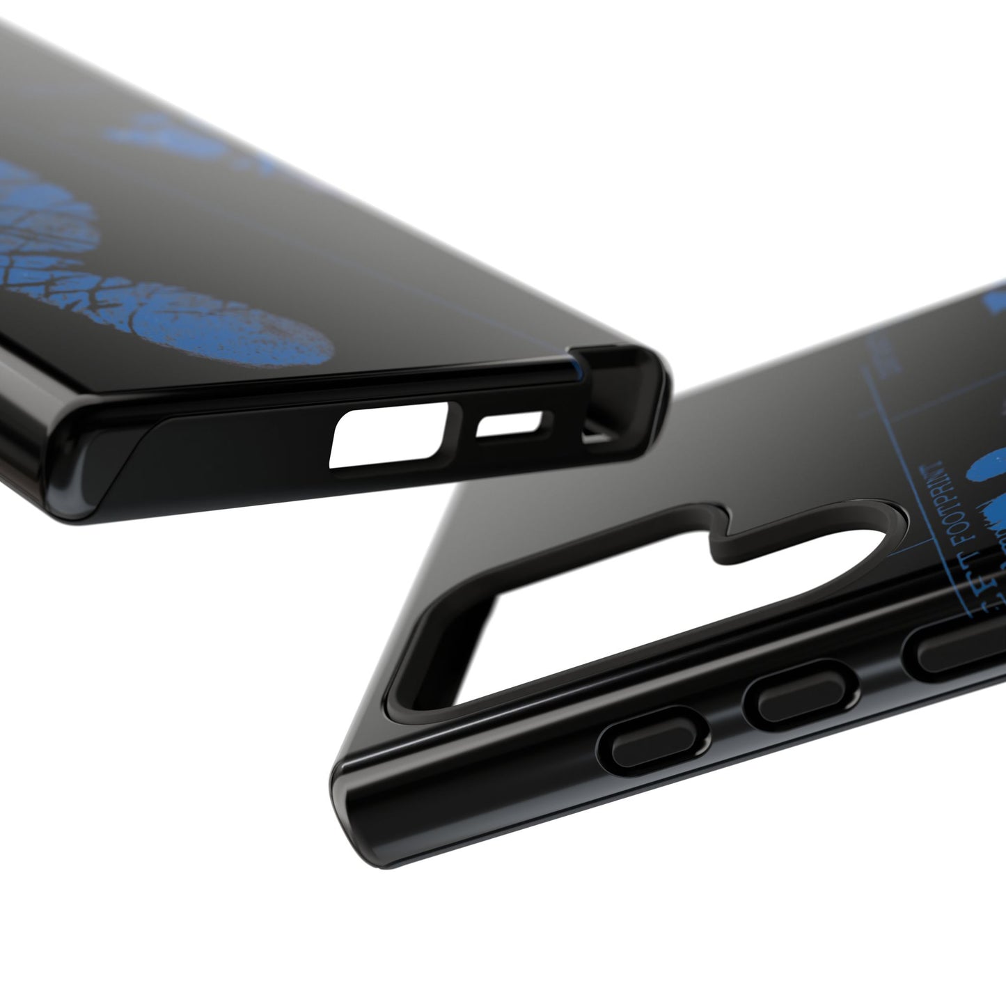 Protective Phone Case – Mom’s Little Blue Footprints