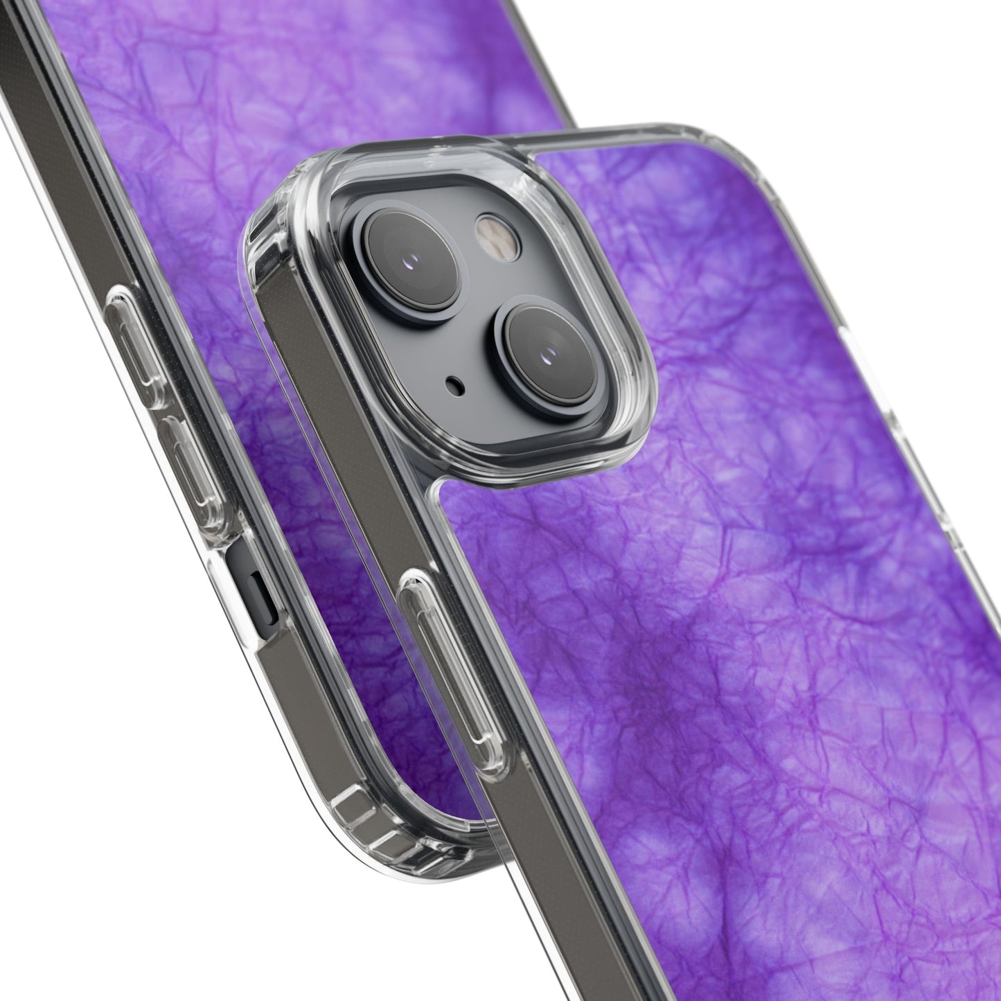 Clear Phone Case – Neon Dusk