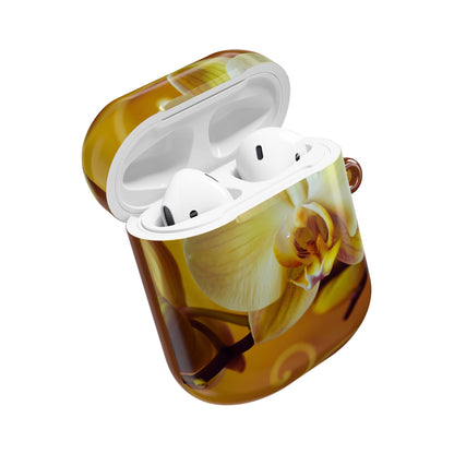 Earbud Case Cover – Amber Orchid