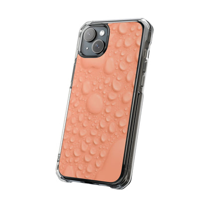 Clear Magnetic Phone Case – Apricot Rain