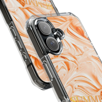 Clear Phone Case – Peach Sorbet