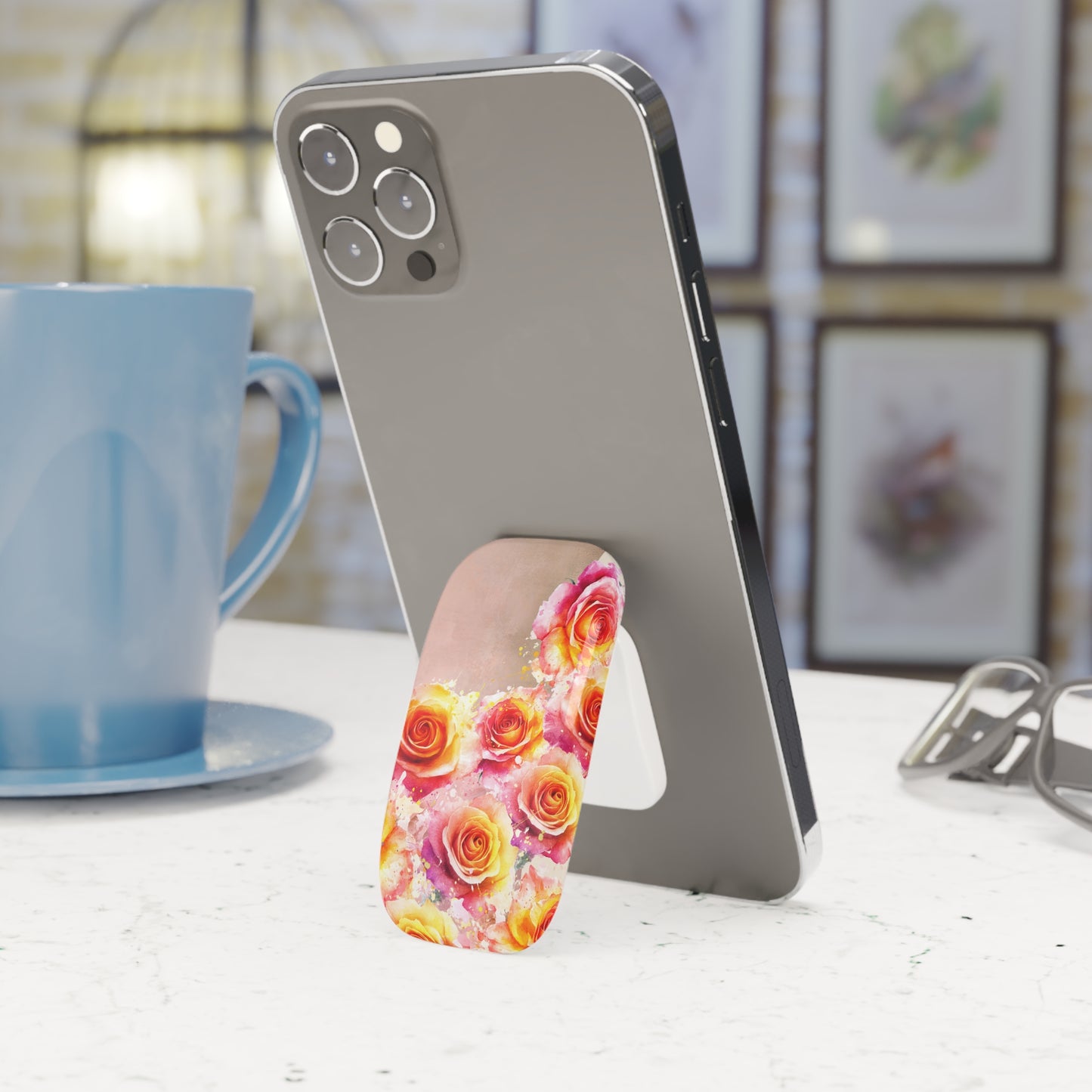 Phone Grip – Sunset Roses