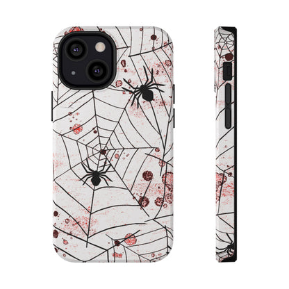 Impact-Resistant Phone Case – Blood Web