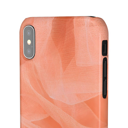 Snap Phone Case – Coral Veil