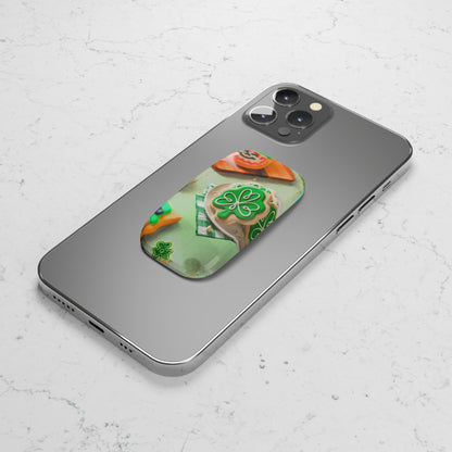 Phone Grip – Shamrock Cookie St. Patrick’s Day Design