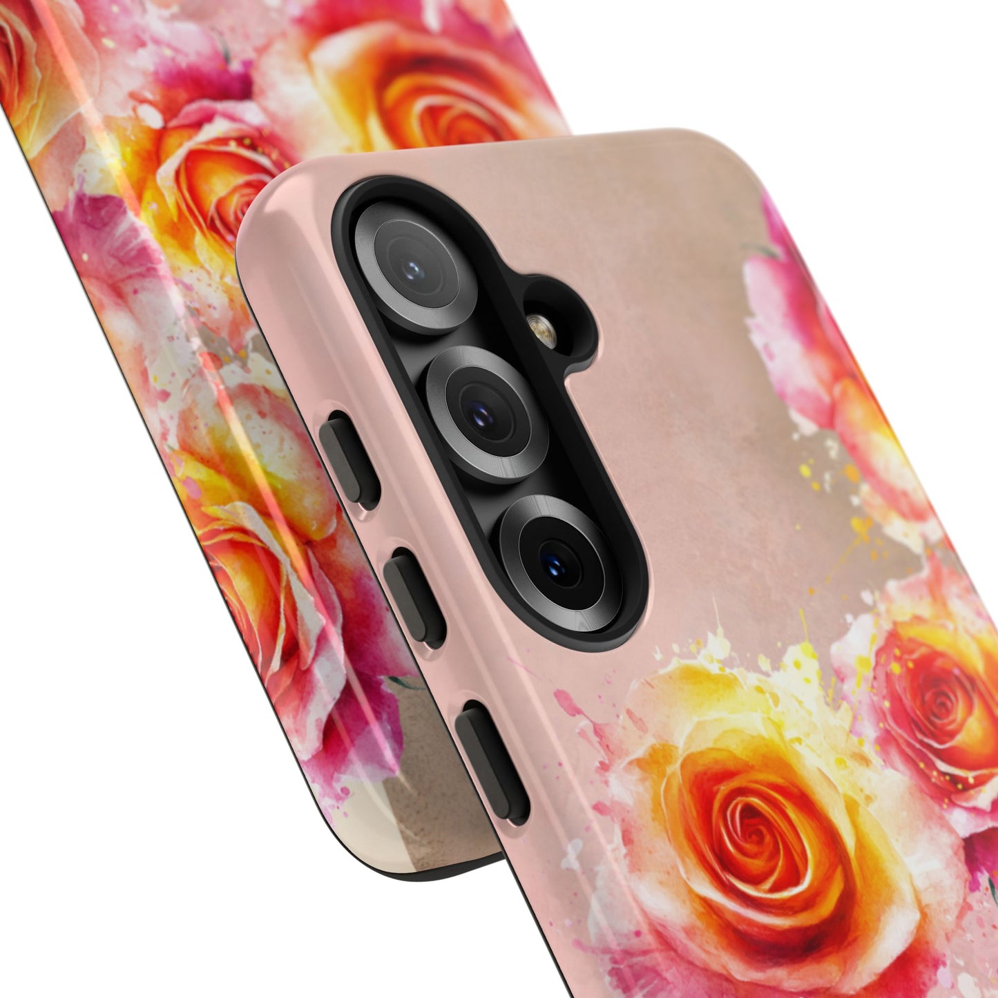 Protective Phone Case – Sunset Roses