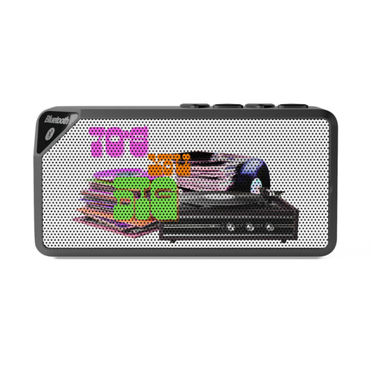 Portable Bluetooth Speaker – 70s Spin