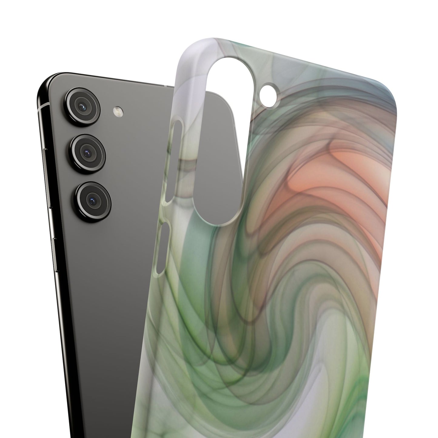 Snap Phone Case – Marble Flow