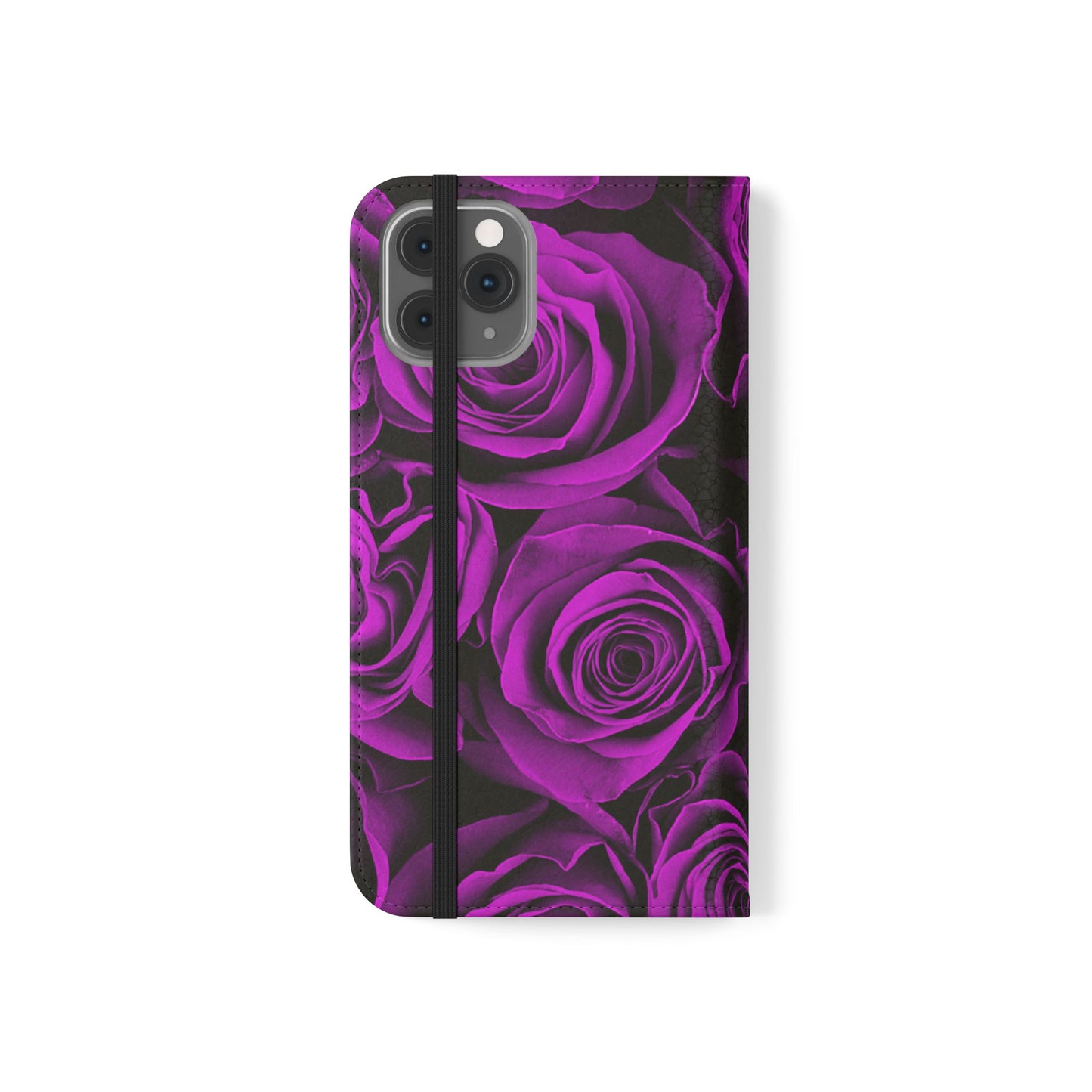 Flip Case – Amethyst Roses