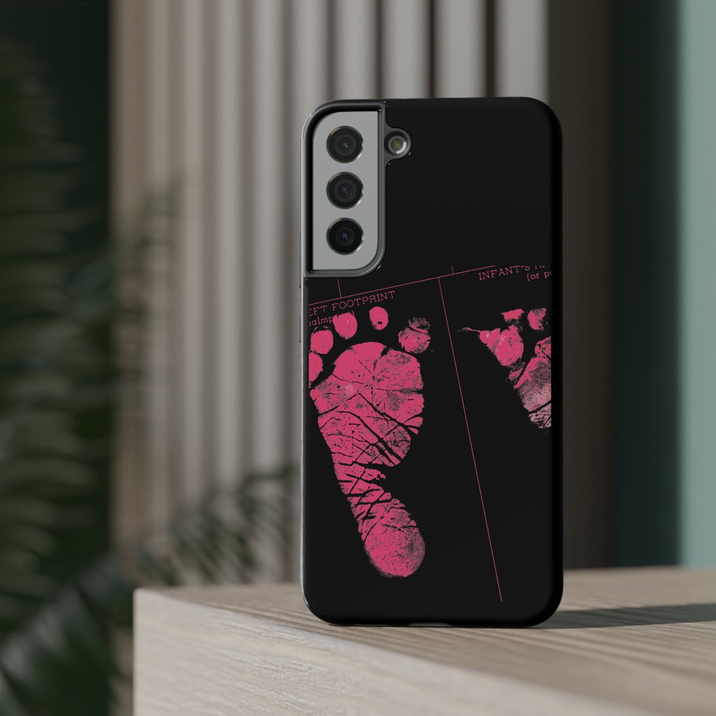 Wireless-Charging Compatible Case – Mom’s Little Pink Footprints