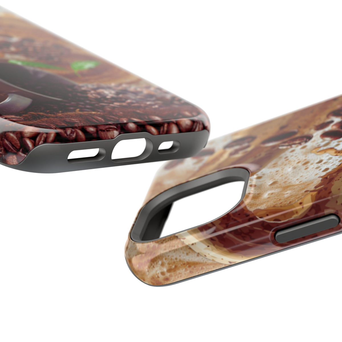 Impact-Resistant Phone Case – Love at First Sip – Compatible with iPhone 11–17 & Samsung Galaxy S22–S26 Series