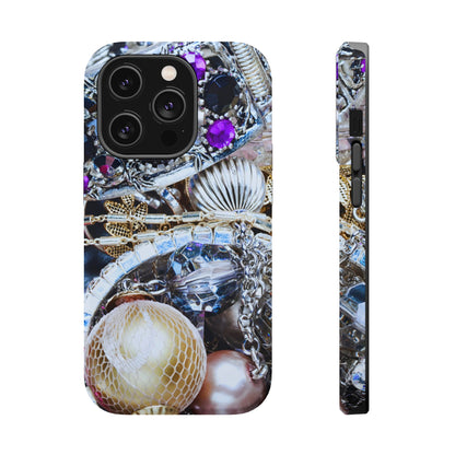 Wireless-Charging Compatible Case – Chrome Jewel