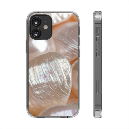 Clear Phone Case – Blush Pearl