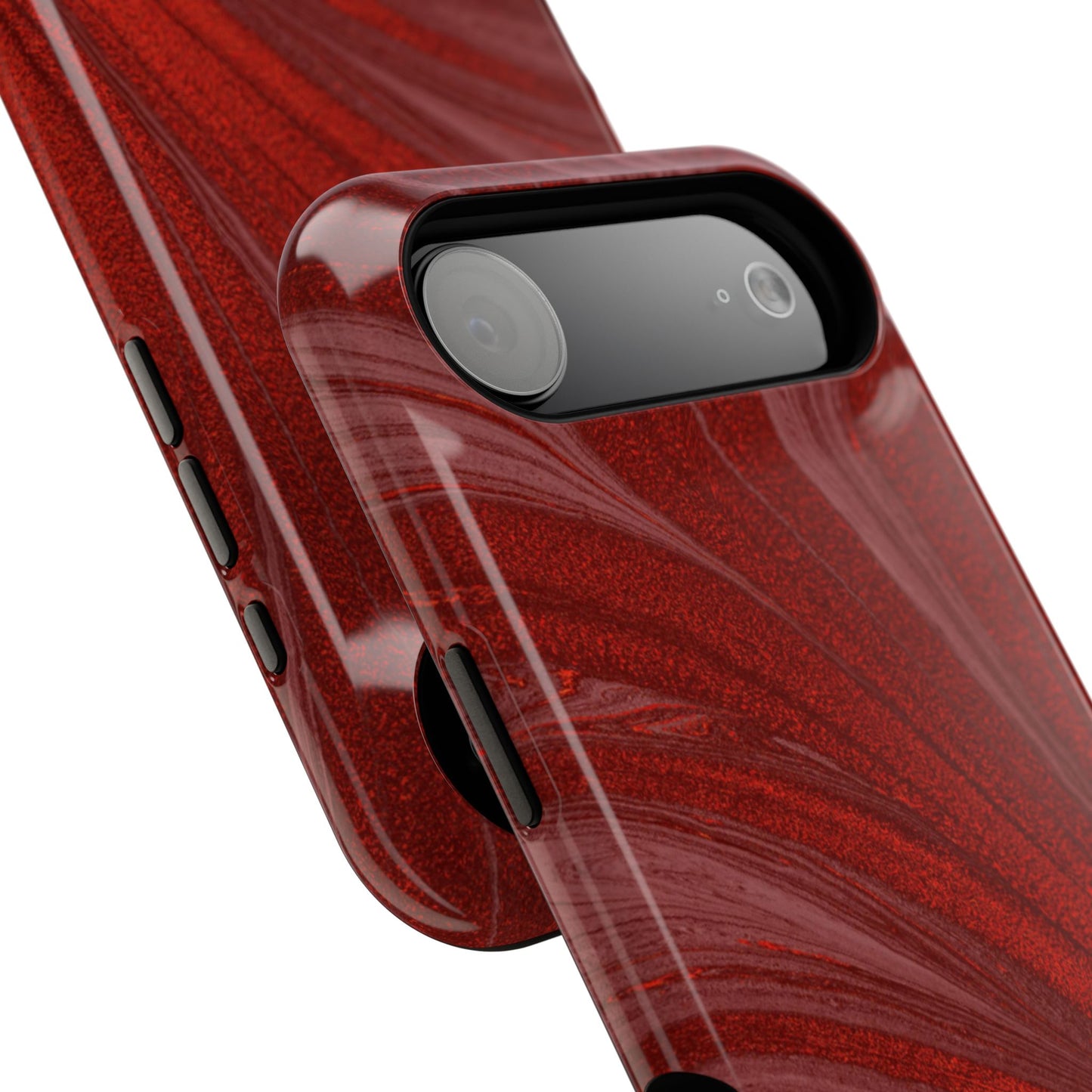 Impact-Resistant Phone Case — Crimson Current