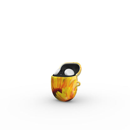 Earbud Tough Case – Sunlit Sunflowers