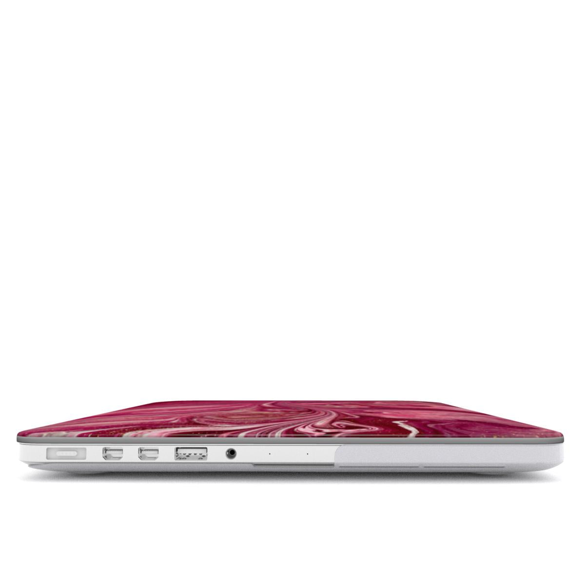 Laptop Case – Crimson Marble