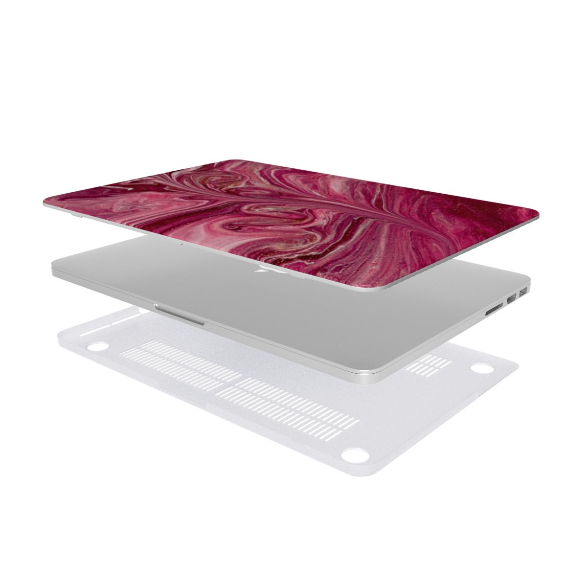 Laptop Case – Crimson Marble