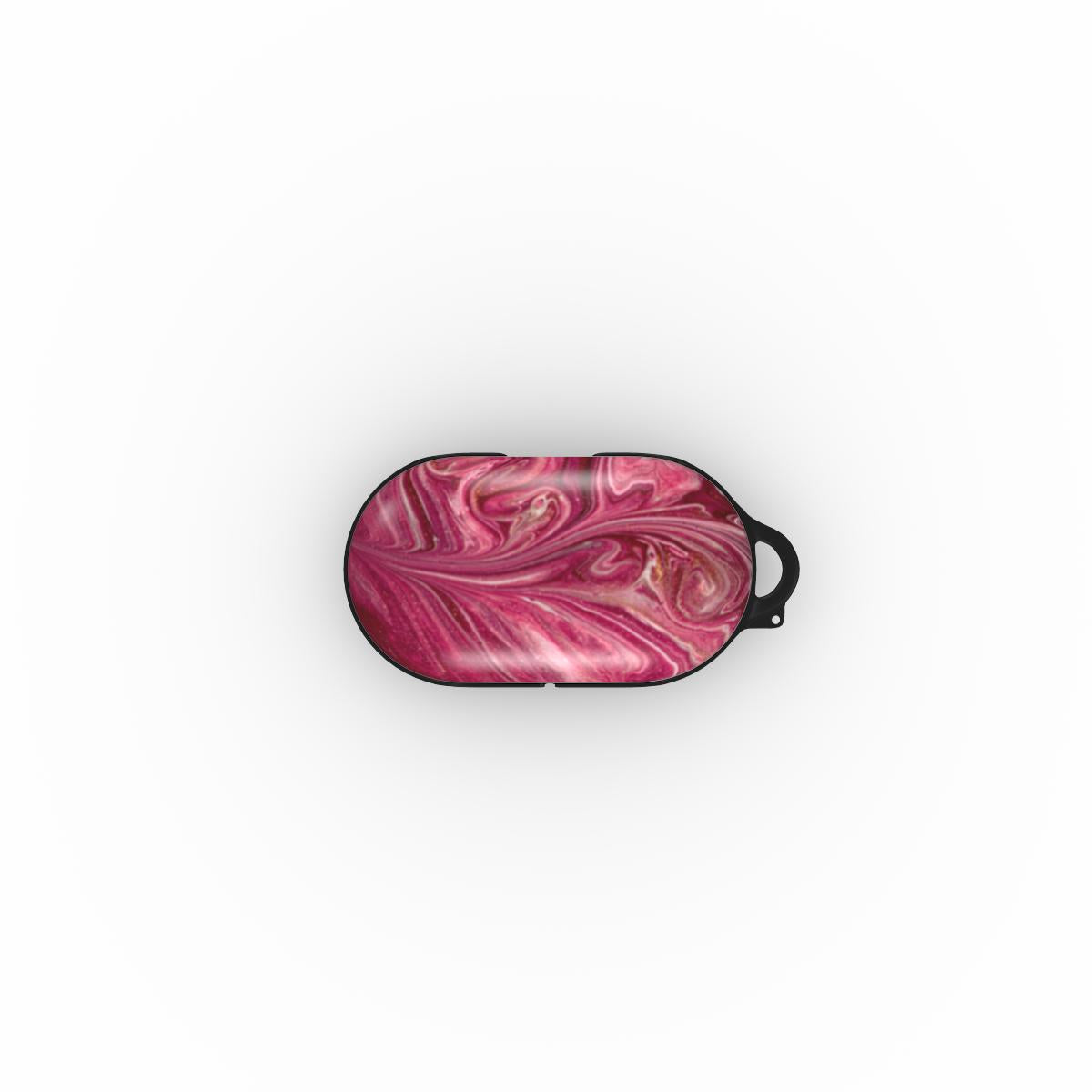Earbud Tough Case – Crimson Marble