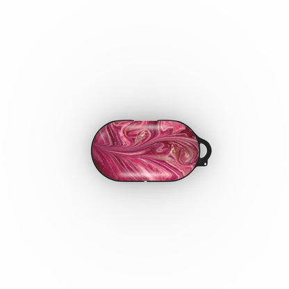 Earbud Tough Case – Crimson Marble