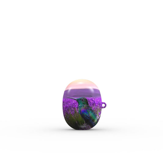 Earbud Tough Case – Hummingbird Reverie