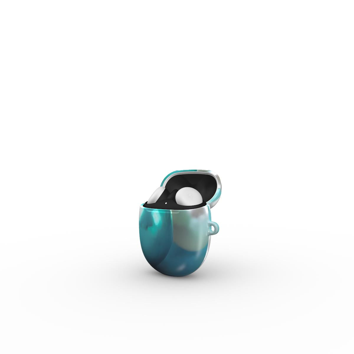 Earbud Tough Case – Mermaid's Pearl