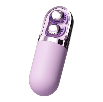 Massage Vibe Earbuds S13 – Bluetooth In-Ear Wireless Earbuds with Built-In Mic, Touch Controls, USB-C Charging, Water-Resistant, Vibration Massage Charging Case, Up to 3H Talk Time