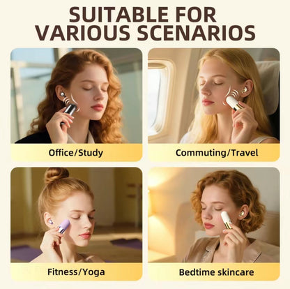 Massage Vibe Earbuds S13 – Bluetooth In-Ear Wireless Earbuds with Built-In Mic, Touch Controls, USB-C Charging, Water-Resistant, Vibration Massage Charging Case, Up to 3H Talk Time