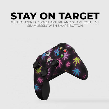 Original X-Box Modded Controller Special Edition Customized Compatible with X-Box One S/X-Box Series X/S & Windows 10 Made with Advanced Hydrodip Print Technology (Not Just a Skin)