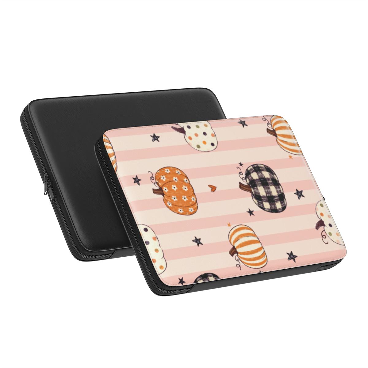 Vegan-Friendly Laptop Sleeve – Pumpkin Picnic
