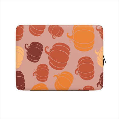 Vegan-Friendly Laptop Sleeve – Pumpkin Mood