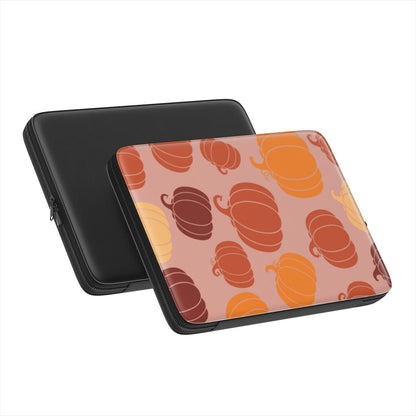 Vegan-Friendly Laptop Sleeve – Pumpkin Mood