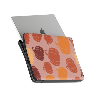 Vegan-Friendly Laptop Sleeve – Pumpkin Mood