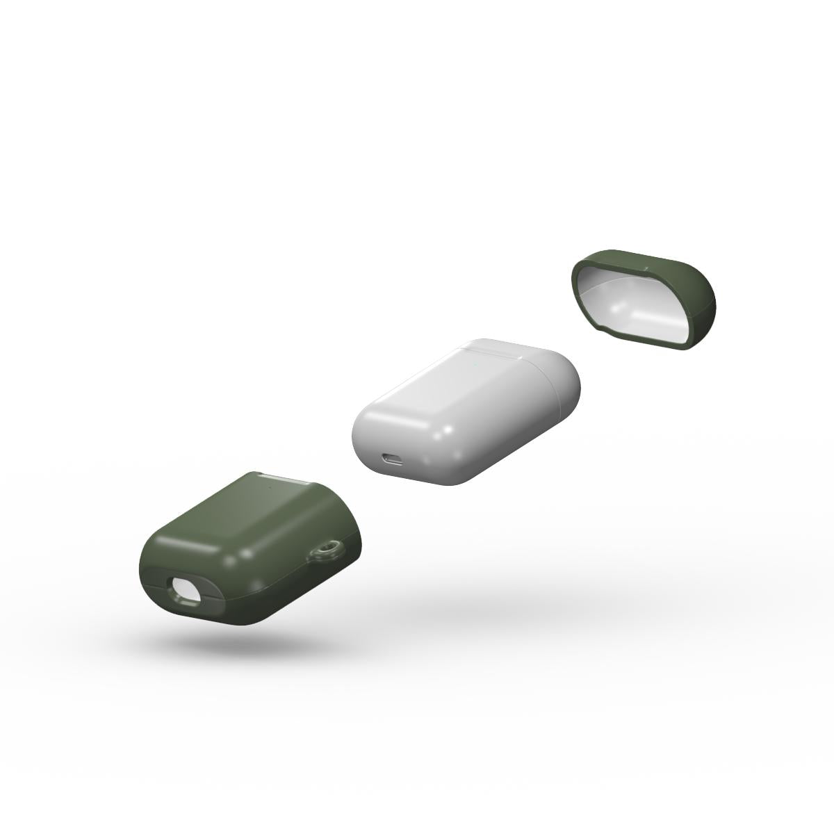 Earbud Case Cover – Cabin Green
